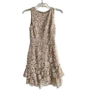 Altar'd State Cream Lace Dress, Size XS